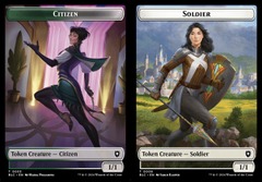 Citizen (0033) // Soldier (0008) Double-Sided Token